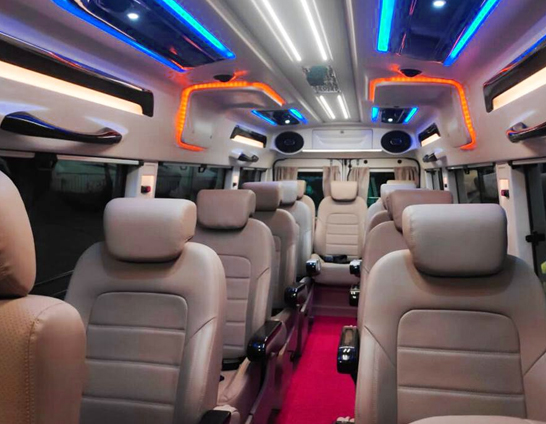 12 Seater Tempo Traveller Hire Delhi